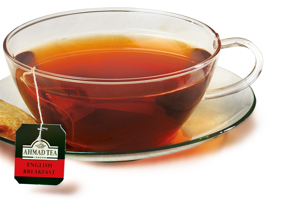 glass cup with tea